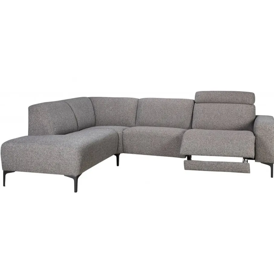 Hoekbanken< Hoekbank Zeeland Links Grijs