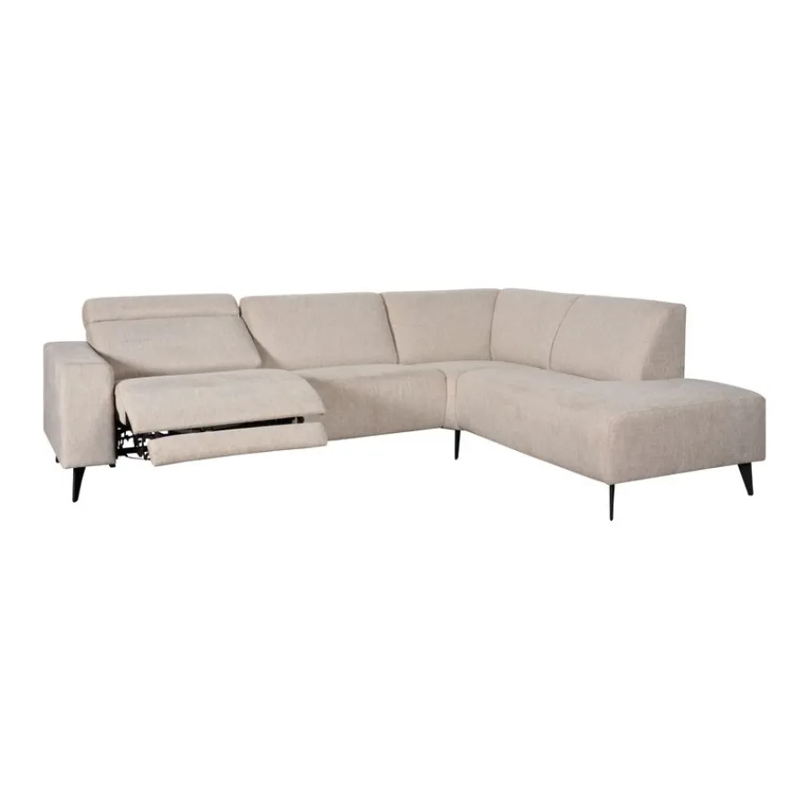Hoekbanken< Hoekbank Zeeland Rechts Beige