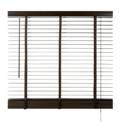 Bruine Jaloezieën< Houten Jaloezie Bruin - 140x210 cm