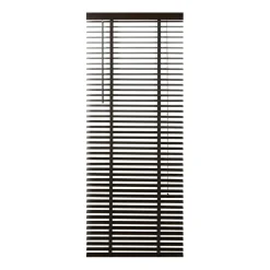 Bruine Jaloezieën< Houten Jaloezie Bruin - 60x210 cm