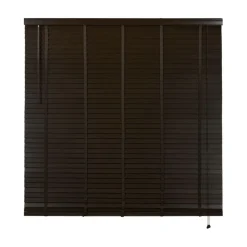 Bruine Jaloezieën< Houten Jaloezie Bruin - 180x210 cm
