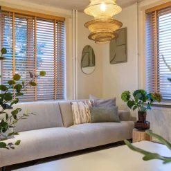 Naturel Jaloezieën< Houten Jaloezie Naturel