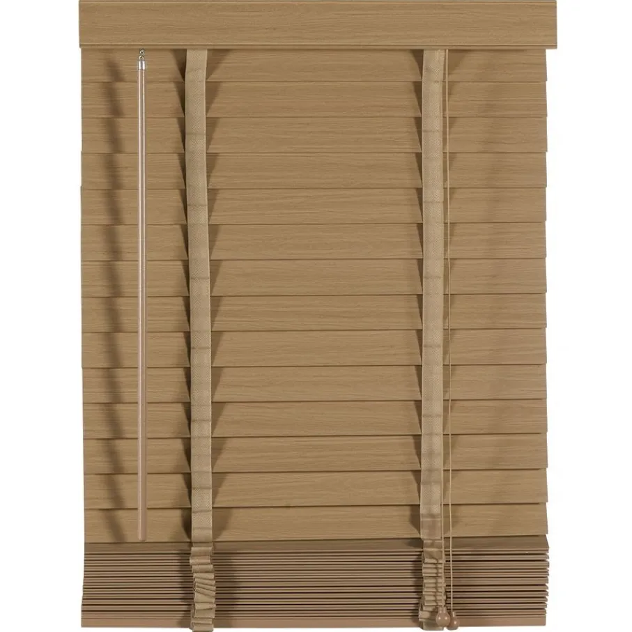 Naturel Jaloezieën< Houten Jaloezie Naturel - 60x210 cm