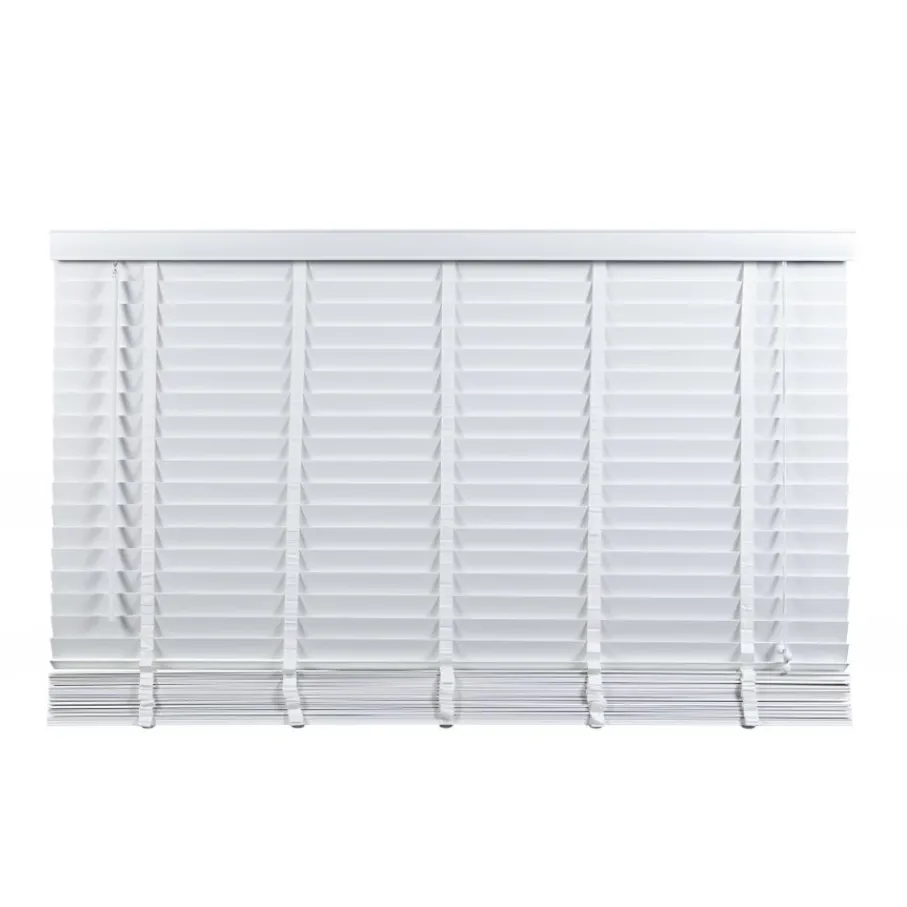 Witte Jaloezieën< Houten Jaloezie Wit