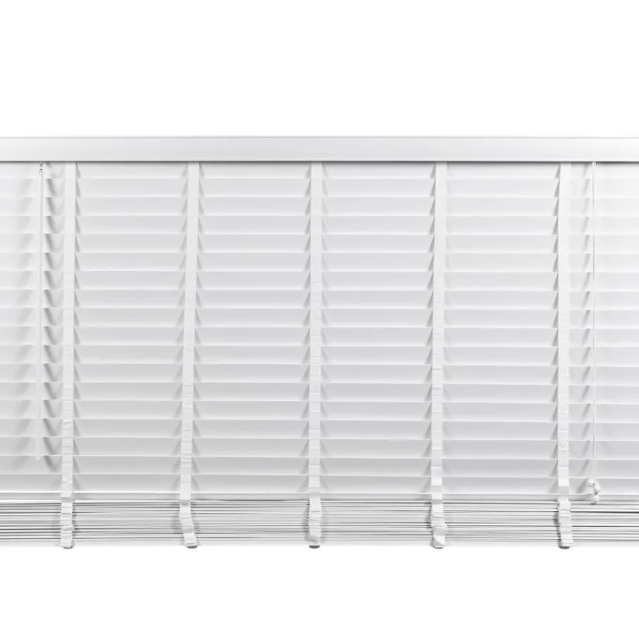 Witte Jaloezieën< Houten Jaloezie Wit