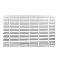 Witte Jaloezieën< Houten Jaloezie Wit - 180x210 cm