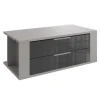 Kastaccessoires< Inzetladeblok 100 cm Bakel Grijs