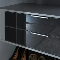 Kastaccessoires< Inzetladeblok 100 cm Bakel Grijs