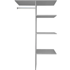 Kastaccessoires< Kastindeling 100 cm Oss Grijs