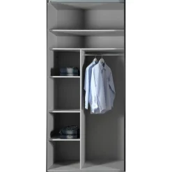 Kastaccessoires< Kastindeling 100 cm Oss Grijs