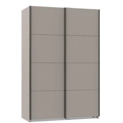 Kledingkasten< Kledingkast Aalst Taupe - 135x210x65 cm