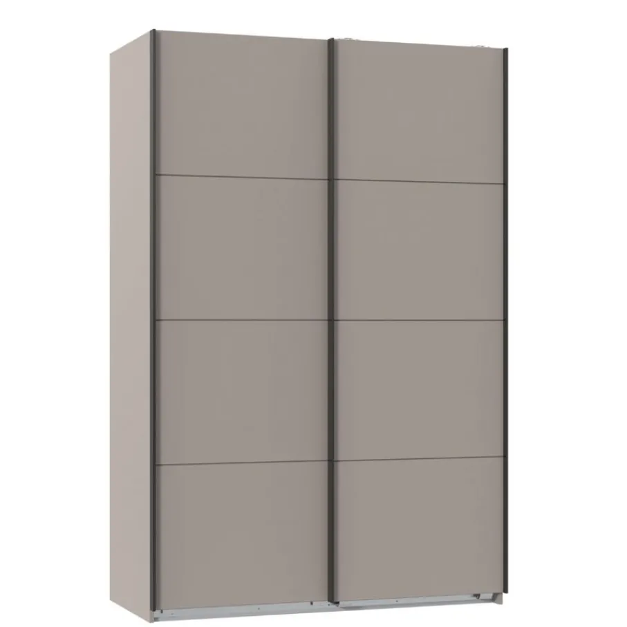 Kledingkasten< Kledingkast Aalst Taupe - 135x210x65 cm