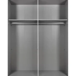 Kledingkasten< Kledingkast Aalst Taupe - 180x210x65 cm