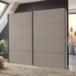 Kledingkasten< Kledingkast Aalst Taupe - 225x210x65 cm