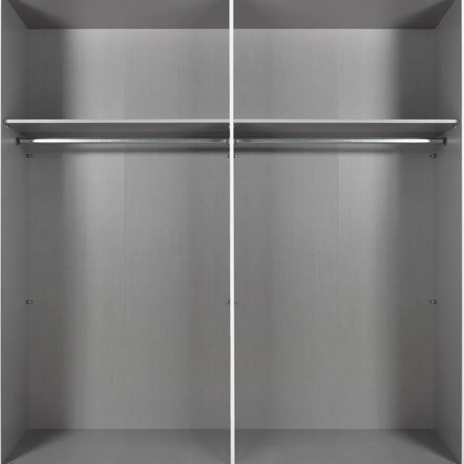 Kledingkasten< Kledingkast Aalst Taupe - 225x210x65 cm