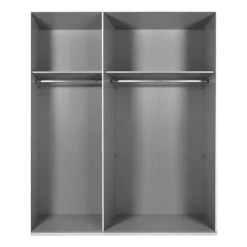 Kledingkasten< Kledingkast Aalst Wit - 135x210x65 cm