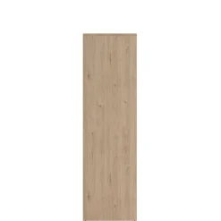 Kledingkasten< Kledingkast Atlanta Eiken / Hoogglans Wit - 197x202x58 cm
