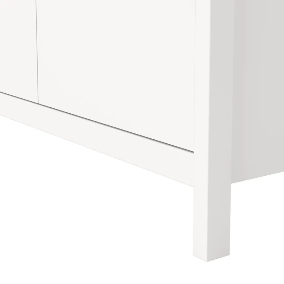 Kledingkasten< Kledingkast Dallas Wit - 103x199x59