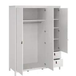 Opbergkasten< Kledingkast Dallas Wit - 150x199x59