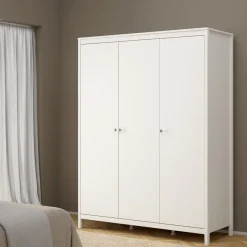 Opbergkasten< Kledingkast Dallas Wit - 150x199x59