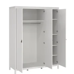 Opbergkasten< Kledingkast Dallas Wit - 150x199x59