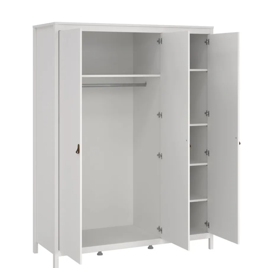 Opbergkasten< Kledingkast Dallas Wit - 150x199x59