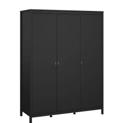 Opbergkasten< Kledingkast Dallas Zwart - 150x199x59