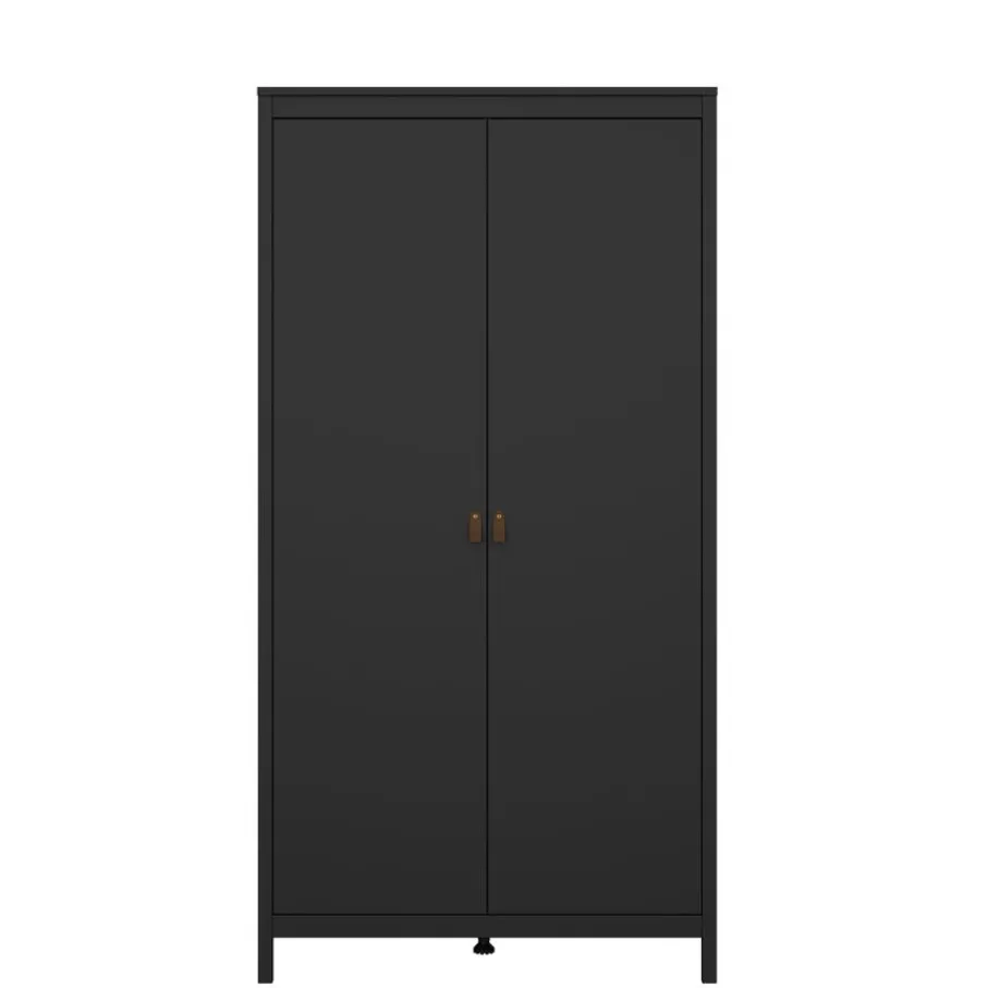 Opbergkasten<Light - Living Kledingkast Dallas Zwart - 103x199x59