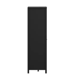 Opbergkasten<Light - Living Kledingkast Dallas Zwart - 103x199x59
