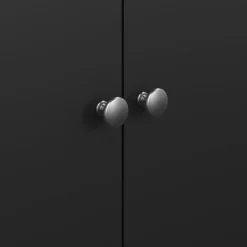 Opbergkasten<Light - Living Kledingkast Dallas Zwart - 103x199x59