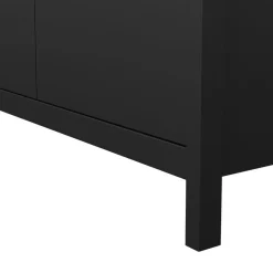 Opbergkasten<Light - Living Kledingkast Dallas Zwart - 103x199x59