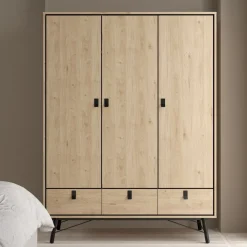 Kledingkasten< Kledingkast Denver Eiken - 150x200x60 cm