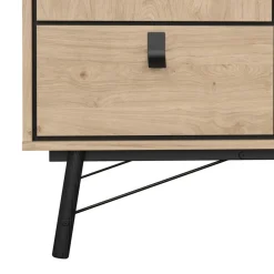 Kledingkasten< Kledingkast Denver Eiken - 150x200x60 cm