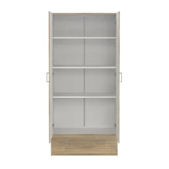 Kledingkasten< Kledingkast Harper Naturel - 80x171x36 cm