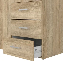 Kledingkasten< Kledingkast Harper Naturel - 78x201x50 cm