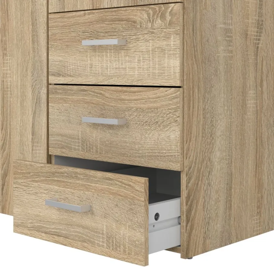 Kledingkasten< Kledingkast Harper Naturel - 78x201x50 cm