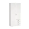Kledingkasten< Kledingkast Harper Wit - 78x176x36 cm