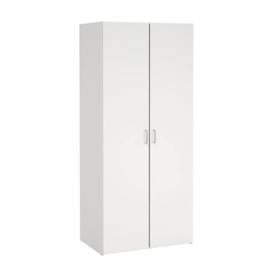 Kledingkasten< Kledingkast Harper Wit - 78x176x50 cm
