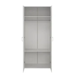 Kledingkasten< Kledingkast Harper Wit - 78x176x50 cm