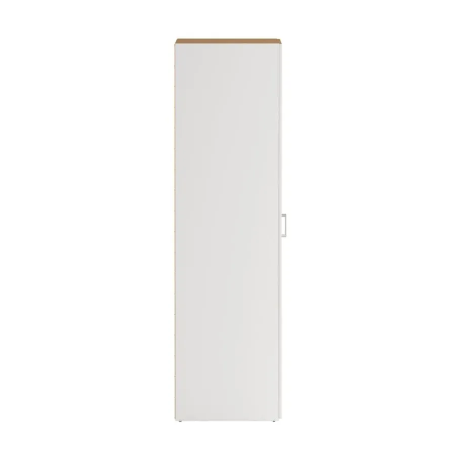 Kledingkasten< Kledingkast Harper Wit - 78x176x50 cm