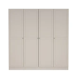 Kledingkasten< Kledingkast Indy Taupe - 196x200x62 cm