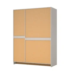 Kledingkasten< Kledingkast Indy Taupe - 147x200x62 cm