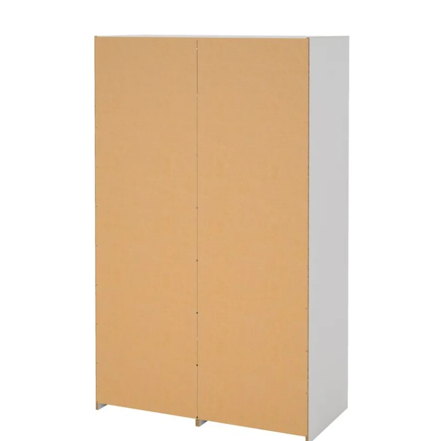 Kledingkasten< Kledingkast Jasper Wit - 121x200x60 cm