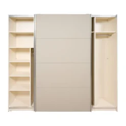 Kledingkasten< Kledingkast Legado Beige / Wit - 253x236x65 cm