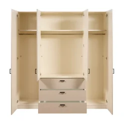 Kledingkasten< Kledingkast Legado Beige - 200x220x57 cm