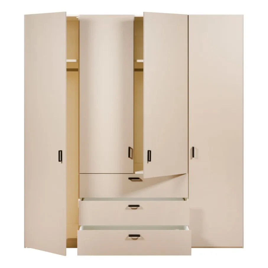 Kledingkasten< Kledingkast Legado Beige - 200x220x57 cm