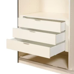 Kledingkasten< Kledingkast Legado Zwart - 278x220x65 cm