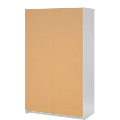 Kledingkasten< Kledingkast Luna Hoogglans Wit - 119x201x60 cm