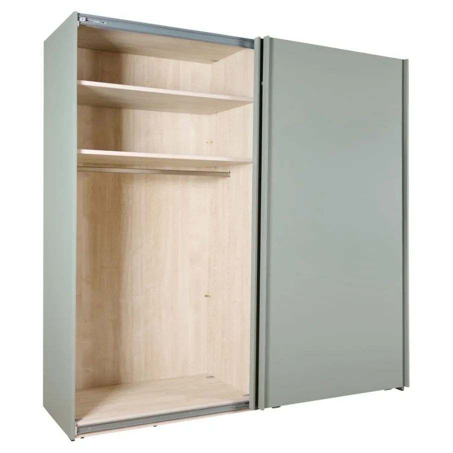 Kledingkasten< Kledingkast Menta Groen - 200x217x67 cm