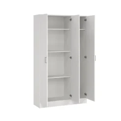 Kledingkasten< Kledingkast Miami Wit - 105x181x36 cm